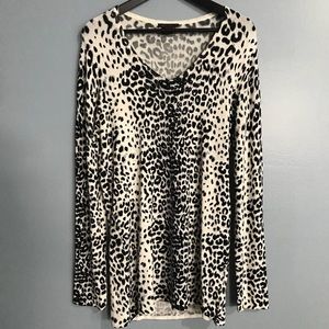 Alison Sheri Knit Tunic Sweater